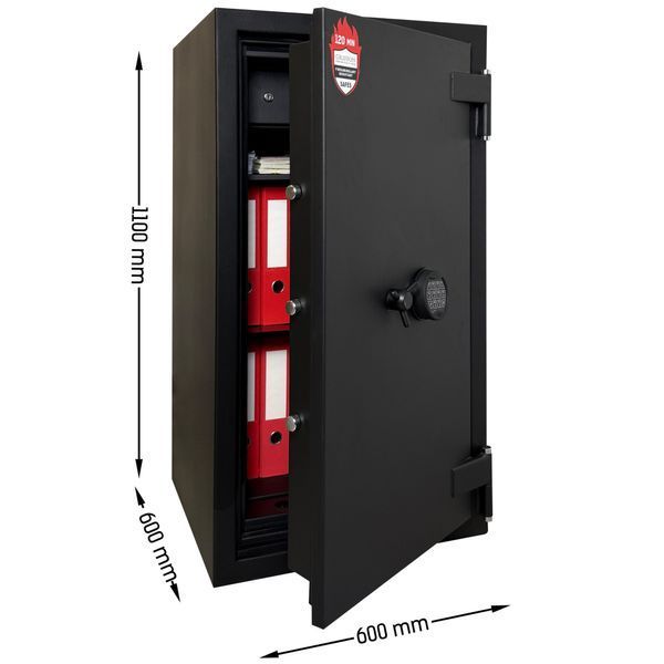 Сейф F120CL I.110.ET Black, в*ш*г,(мм): 1100*600*600 3517468 фото