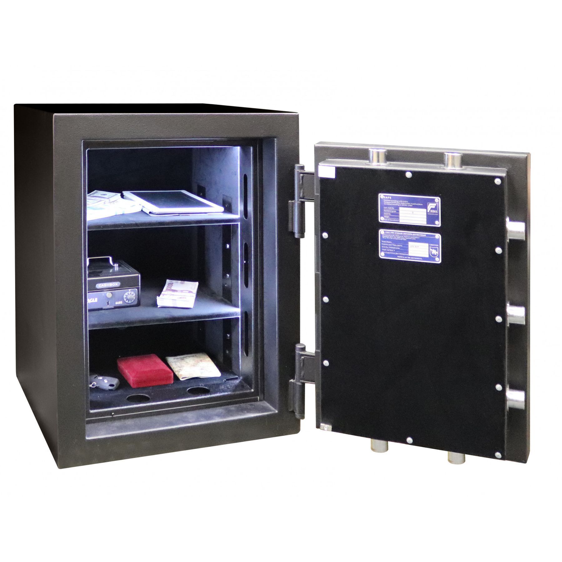Купити Сейф CLE II.68.E Max Black, Паритет-К в*ш*г,(мм): 686*500*500 ...